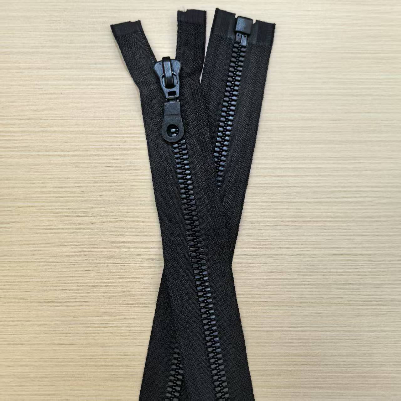 深蓝带炫彩齿尼龙拉链